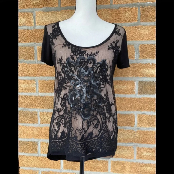 Karen millen high low top size 8